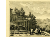 Hullmandel  - View Taken from the Convent of La Trinita, near Salerno